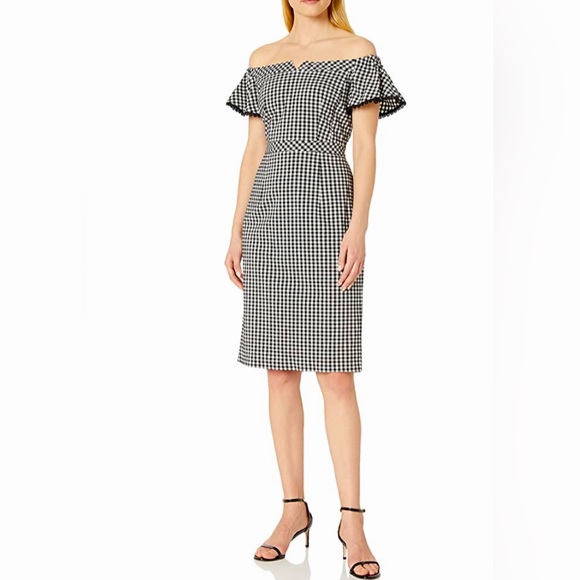 Nanette Lepore Gingham Dress - Picture 1 of 16
